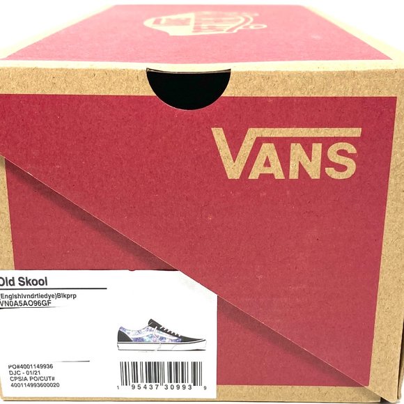 Vans Old Skool Low Top mens Size Blue Black Tie Dye Skateboarding VN0A5AO96GF - Picture 11 of 12